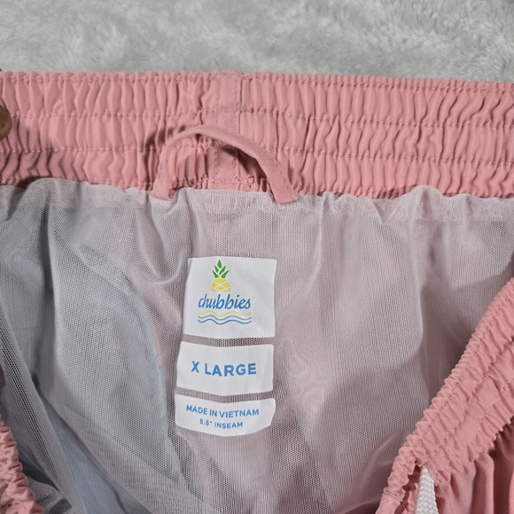 Chubbies Striped Shorts Extra Large XL Inseam 5.5" Classic Swim Trunks Men Lined - Picture 4 of 9